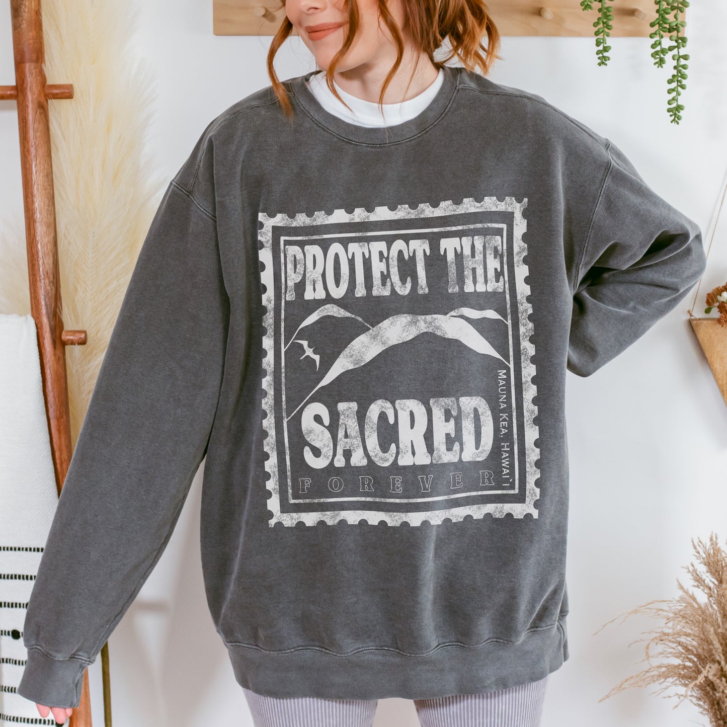 Protect The Sacred Sweatshirt | Pepper