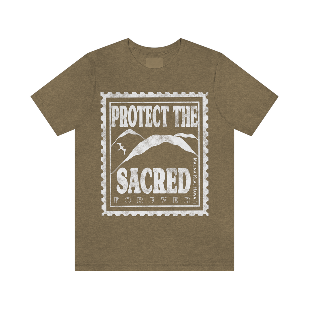 Protect The Sacred Tee | Heather Olive